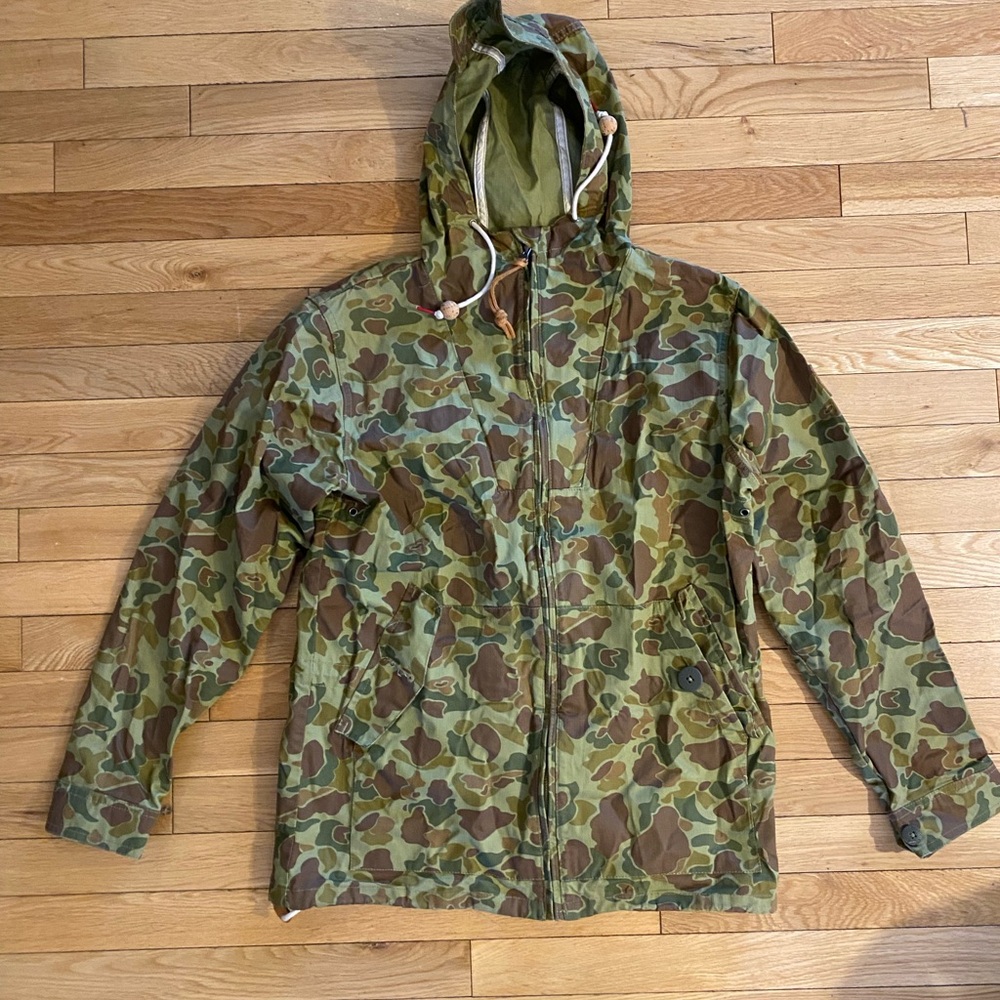 Penfield Green Camouflage Jacket Size S